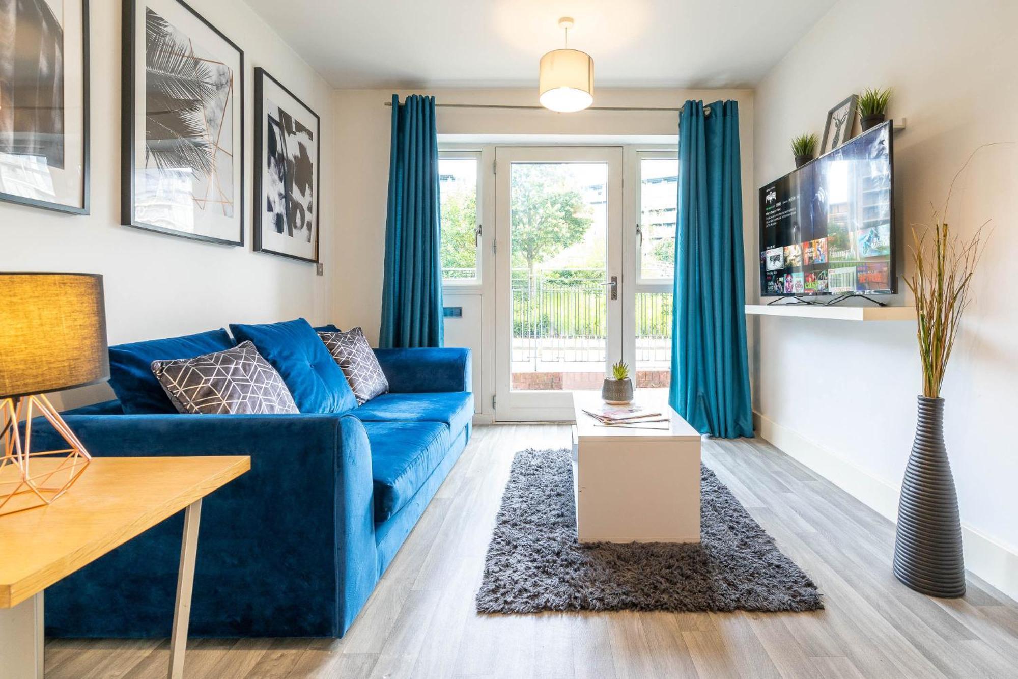 City Centre Apartment - Balcony - Netflix - Park Facing 38Akw Бирмингем Экстерьер фото